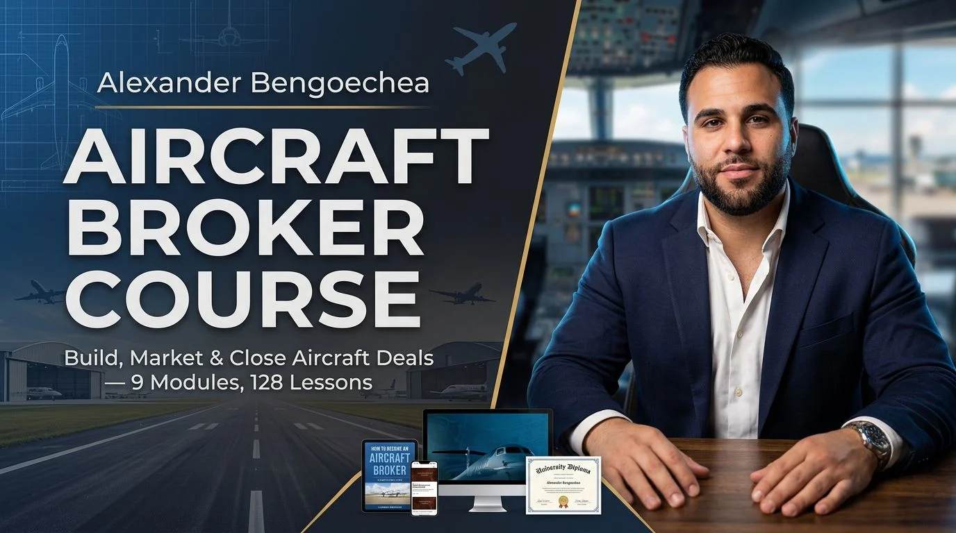 Aircraft Broker Course by Alexander Bengoechea