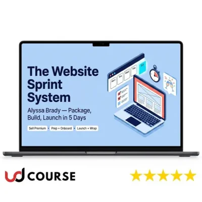 Cover image of Alyssa Brady's Website Sprint System guide