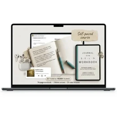 Cover of Ana Juma’s Journal to the Self showcasing its design and theme of self-discovery.