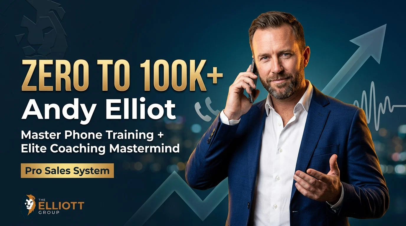 Zero To 100K sales training by Andy Elliott