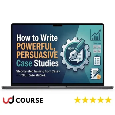 Cover of Awai's guide on writing powerful case studies.