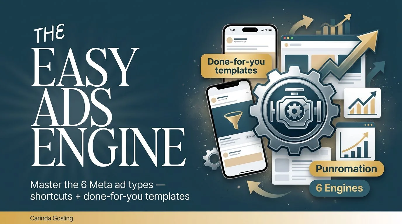 The Easy Ads Engine by Carinda Gosling