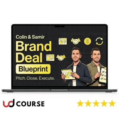 Colin & Samir's Brand Deal Blueprint cover showcasing partnership strategies.