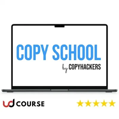 Copy School 2026 logo with a modern design for copywriting education.