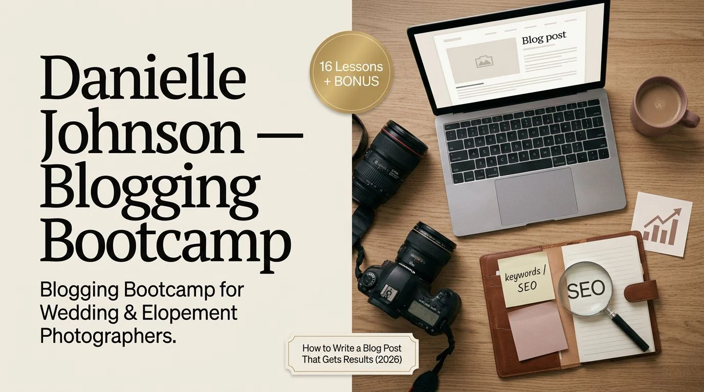 Blogging Bootcamp by Danielle Johnson