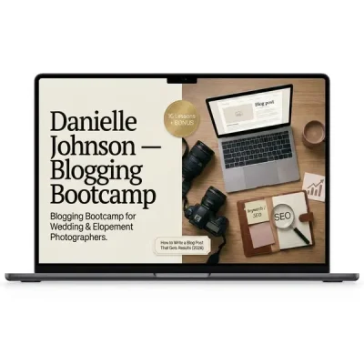 Danielle Johnson leading a Blogging Bootcamp session with students