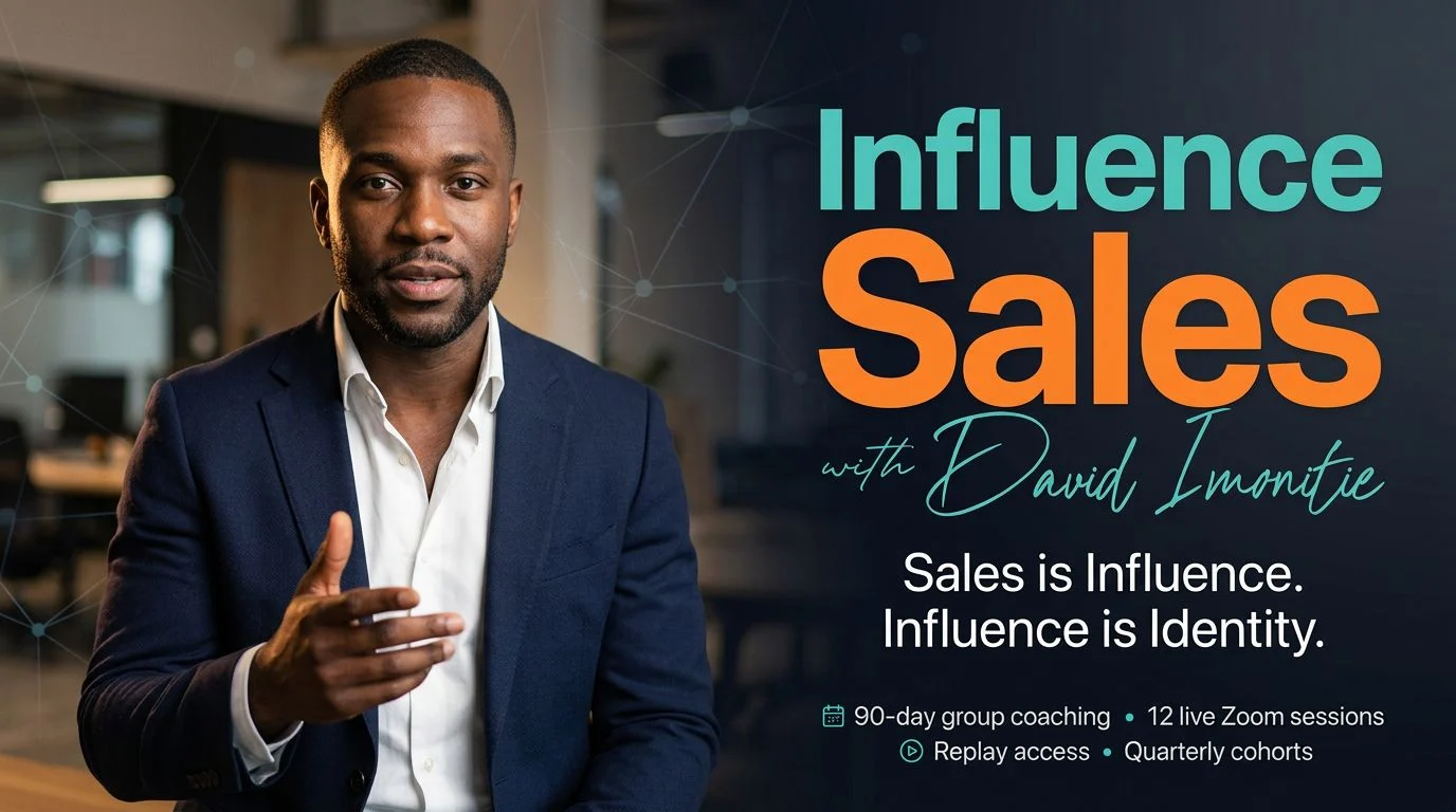 Influence Sales by David Imonitie