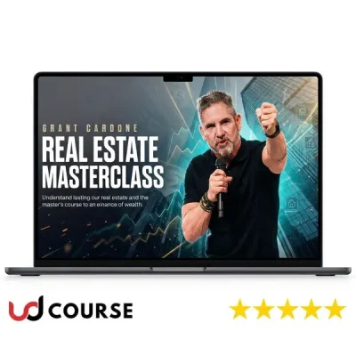 Grant Cardone teaching real estate strategies in a MasterClass.