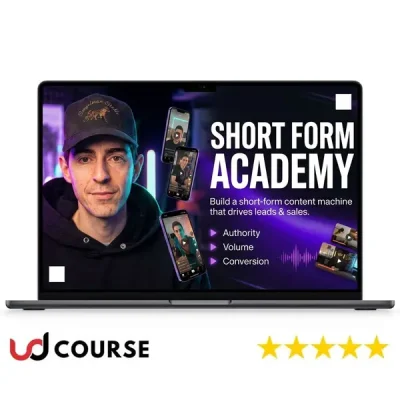 Kallaway Short Form Academy logo with content creation elements