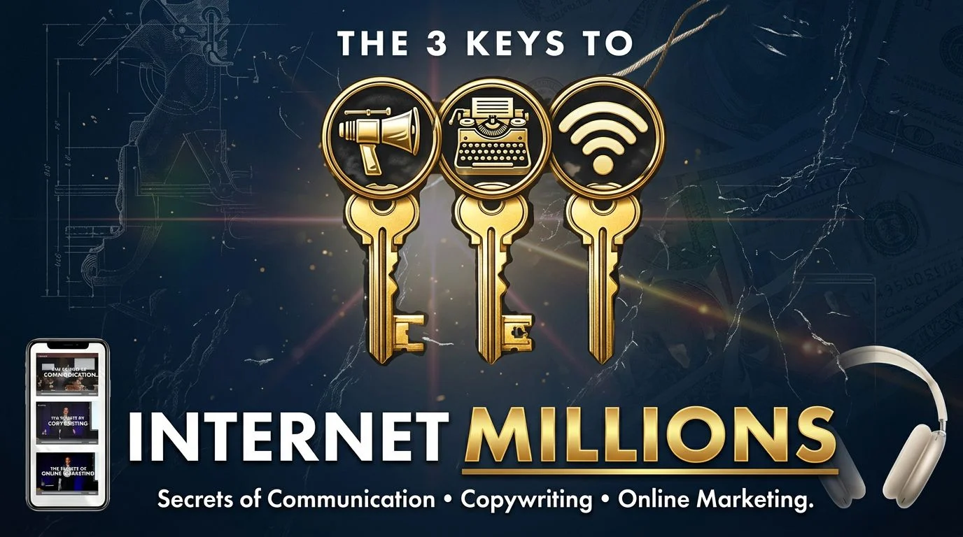 3 Keys To Internet Millions by Kevin Trudeau