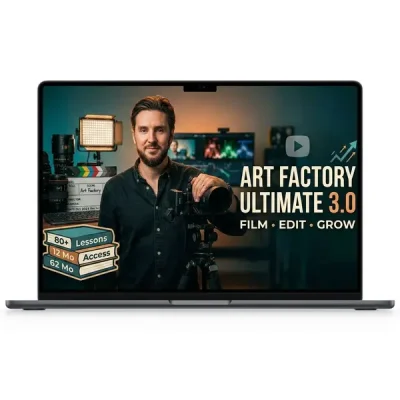 Art Factory Ultimate 3.0 by Maksim Talkachou showcasing vibrant art style.