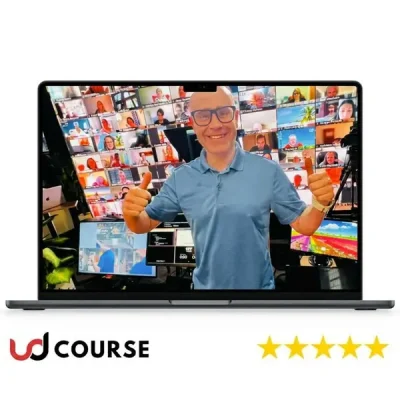 Image of Mark Firth leading the Brand Intensive course on branding.