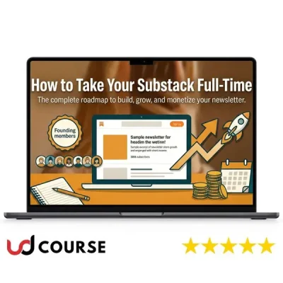 Cover image of Olivia Wickstrom's guide on making Substack a full-time career.