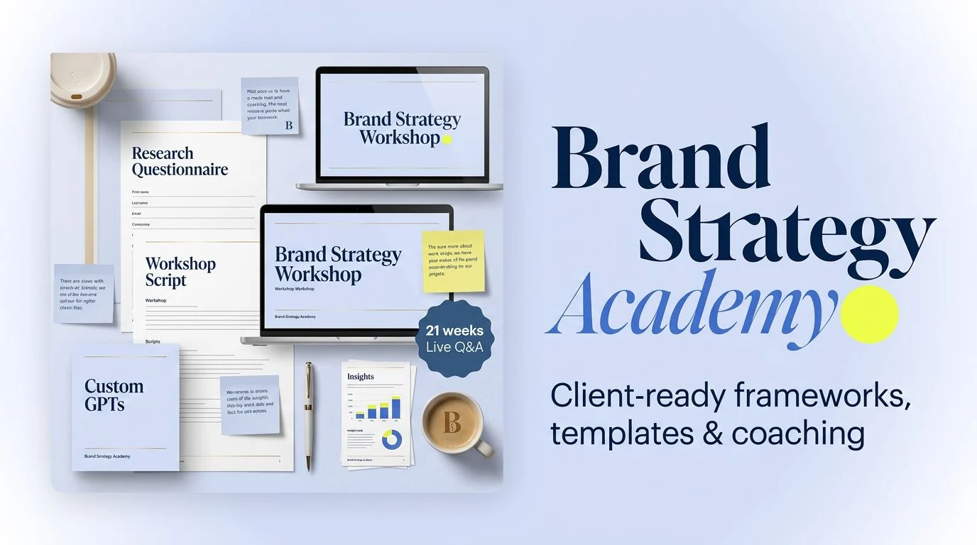 Brand Strategy Academy by Sarah Robb