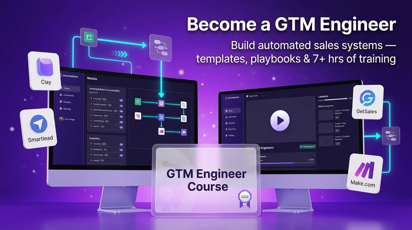 GTM Engineer Course by StackOptimise