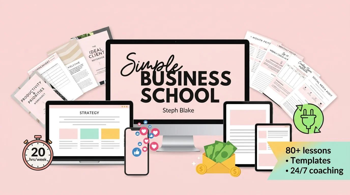 Simple Business School by Steph Blake