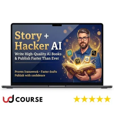 Screenshot of Story Hacker AI interface for writing books.