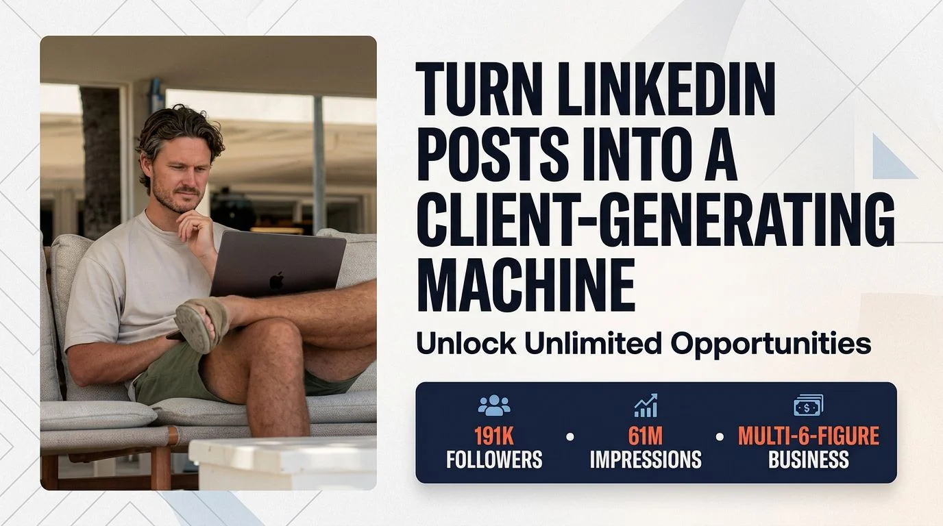 LinkedIn client generation content course