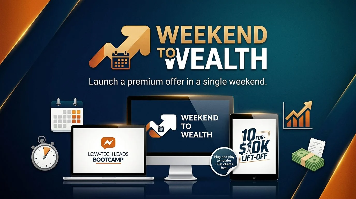 Weekend to Wealth by Tyson Zahner