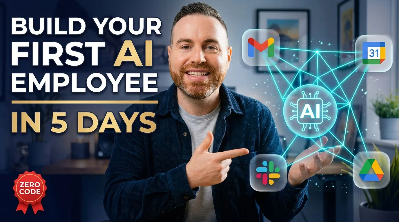 Jay Margaliot Build Your First AI Employee in 5 Days course image