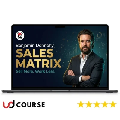 Cover image of The Sales Matrix by Benjamin Dennehy