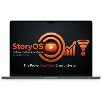 Ed Lawrence presenting StoryOS, a creative storytelling platform.