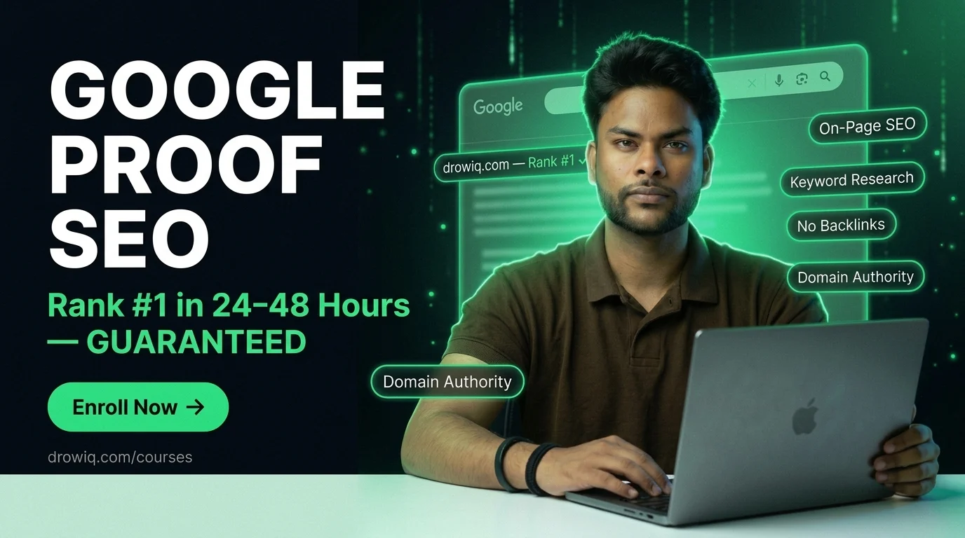 Google Proof SEO Course