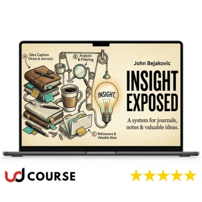 Cover image of 'Insight Exposed' by John Bejakovic featuring bold typography and engaging design.